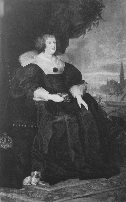 Portrait of Maria de' Medici, 1633, Anthony van Dyck