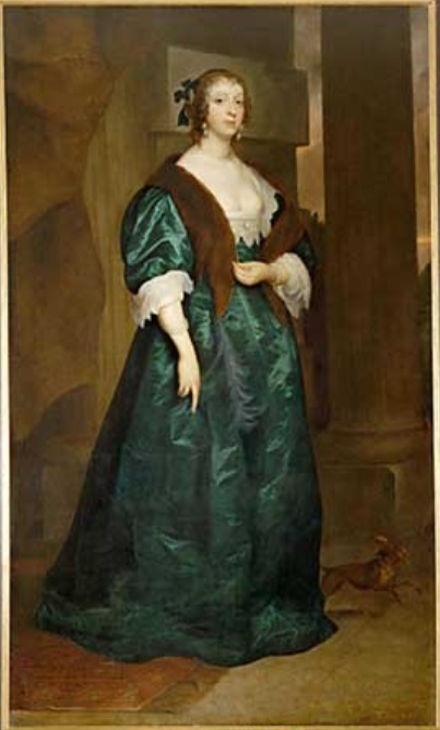 Portrait of Mary Feilding, Marchioness of Hamilton, 1637, Anthony van Dyck
