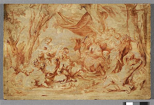 Amarillis et Mirtille, 1631, Antoine van Dyck