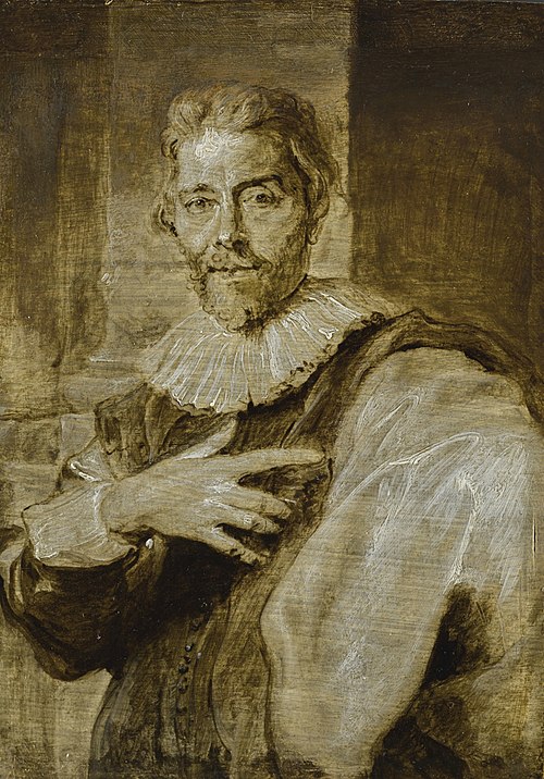 Portrait of the engraver Jan Baptiste Barbé (1578-1649), 1632, Anthony van Dyck