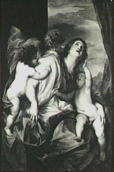 Charity, personified, 1632, Anthony van Dyck