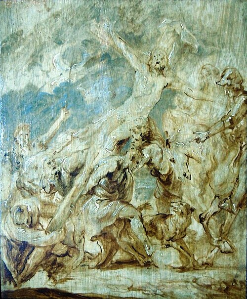 L'Érection de la Croix, 1633, Antoine van Dyck