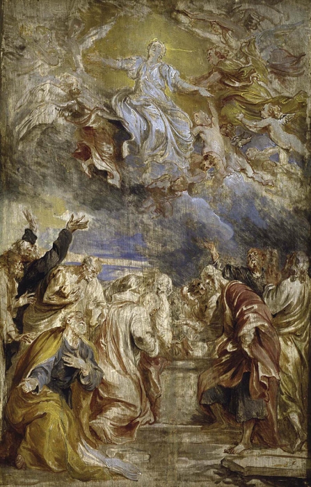 The Ascension of Mary, 1630, Antoine van Dyck