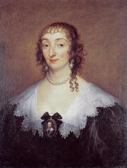 Portrait of Katherine Manners, duchess of Buckingham, 1630, Anthony van Dyck