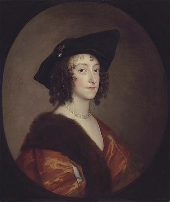 Portrait of Katherine Wotton, Lady Stanhope, Countess of Chesterfield (1609-1667), 1636, Antoine van Dyck