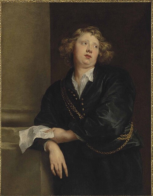 Portrait of Hendrick Liberti, 1630, Anthony van Dyck