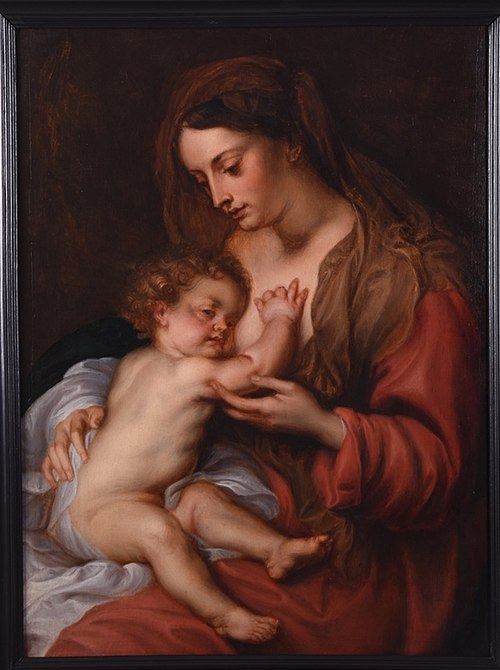 Madonna and Child, 1640, Anthony van Dyck