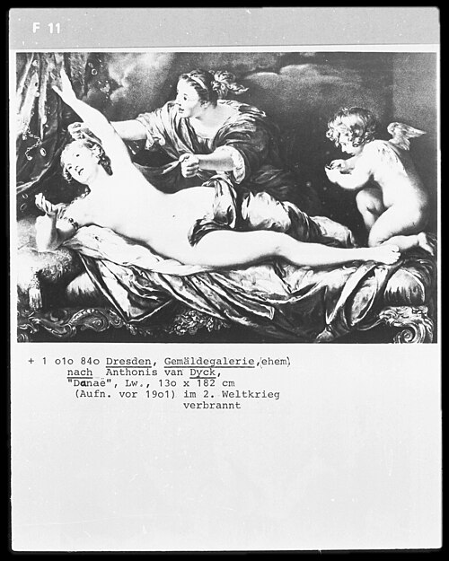 Danaë, 1640, Antoine van Dyck
