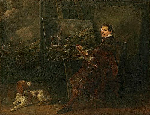 Portrait of the Painter Andries van Eertvelt, 1632, Antoine van Dyck