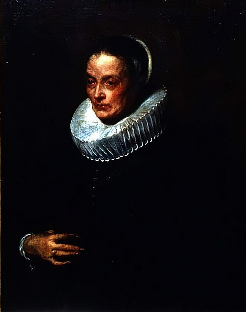Portrait de la mere de Suttermans, 1640, Antoine van Dyck