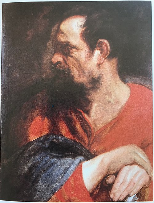 Apostle Matthew, 1620, Antoine van Dyck