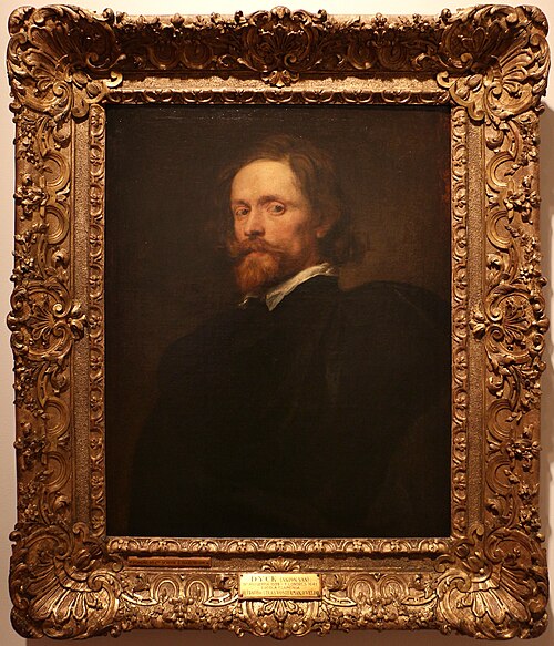 Portrait of Lucas Vorsterman, 1630, Antoine van Dyck
