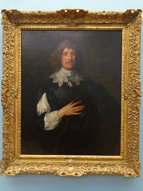 Portrait of Sir Basil Dixwell, 1st Baronet of Tirlingham (1585-1642), 1638, Anthony van Dyck