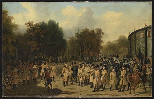La Curée à la Table, 1828, Adolphe Ladurner