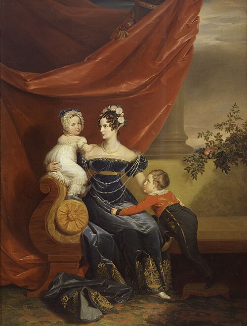 Alexandra Fedorovna with Children, , George Dawe