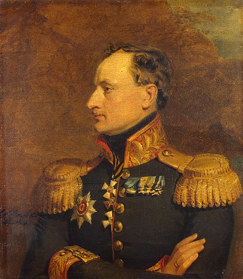 Portrait of Konstantin Kh. von Benckendorf (1785-1828) (2nd), 1823, George Dawe