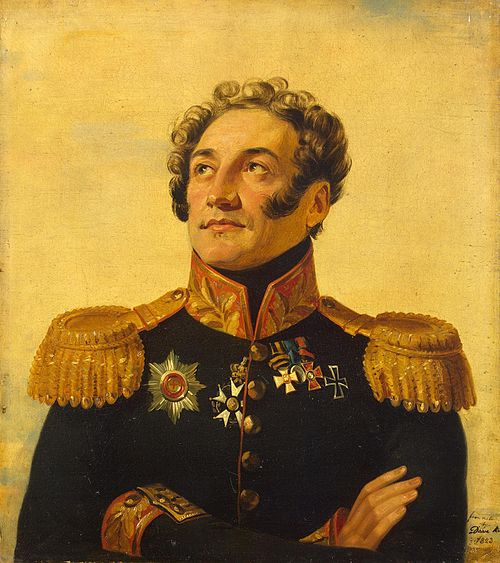 Portrait of Platon I. Kablukov (1781-1835) (1st), 1823, George Dawe