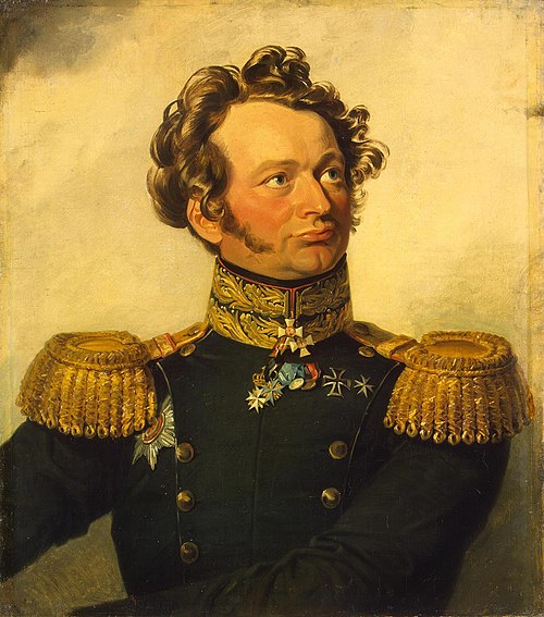 Portrait of Karl I. Bistrom (1770-1838) (1st), 1822, George Dawe