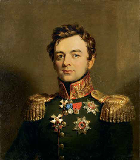 Portrait of Ivan F. Paskevich (1782-1856), 1823, George Dawe