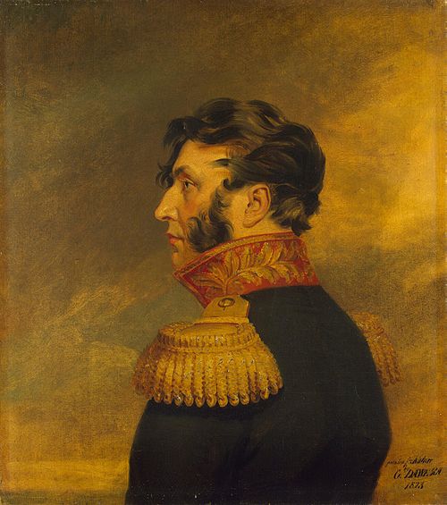 Portrait of Dmitry A. Levin (1777-1839), 1823, George Dawe