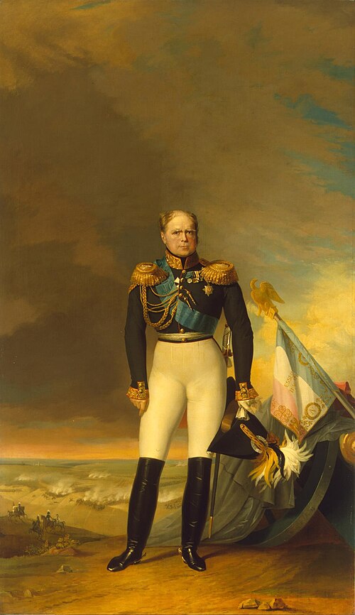 Portrait of Grand Prince Konstantin Pavlovich (1779-1831), 1834, George Dawe