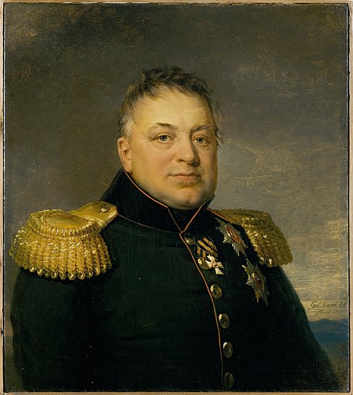 Portrait of Piotr Meller-Zakomelsky (1755-1823), 1823, George Dawe