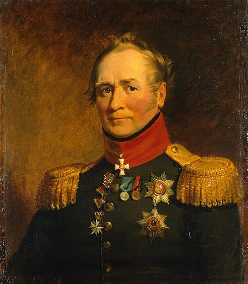 Portrait of Fyodor F. Oerthel (1767/68-1825), 1823, George Dawe
