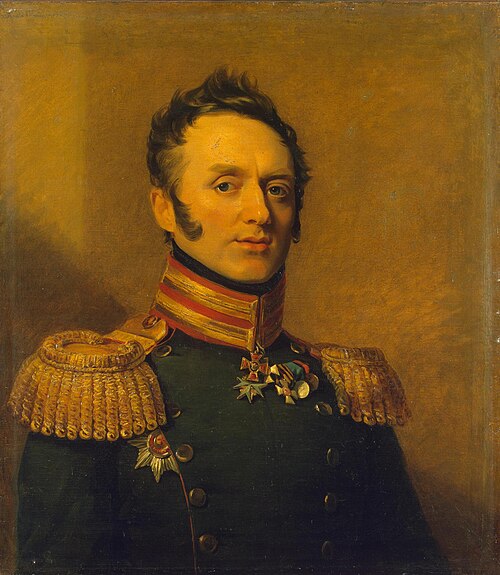 Portrait of Ivan F. Udom (1769-1821) (1st), 1822, George Dawe