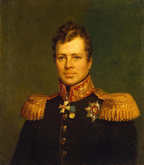 Portrait of Maxim I. Damas (1785-1862), 1823, George Dawe