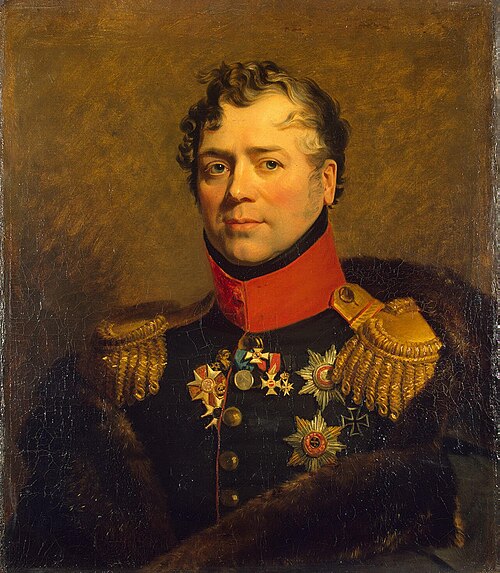 Portrait of Dmitry V. Golitsyn (1771-1844), 1822, George Dawe