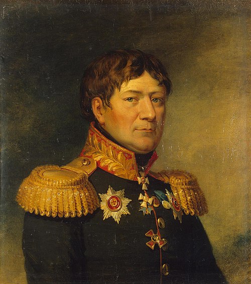 Portrait of Yegor M. Pillar (1767-1830), 1822, George Dawe
