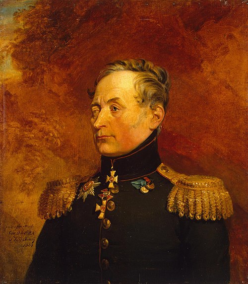 Portrait of Pavel I. Merlin (1769-1841/42), 1824, George Dawe