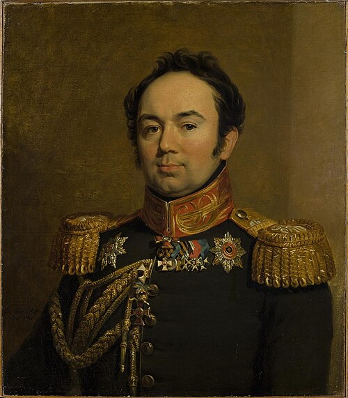 Portrait of Arseny A. Zakrevsky (1783-1865), 1820, George Dawe