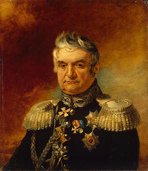 Portrait of Fyodor F. (Theodore) d'Auvray (1764/66-1846), 1827, George Dawe
