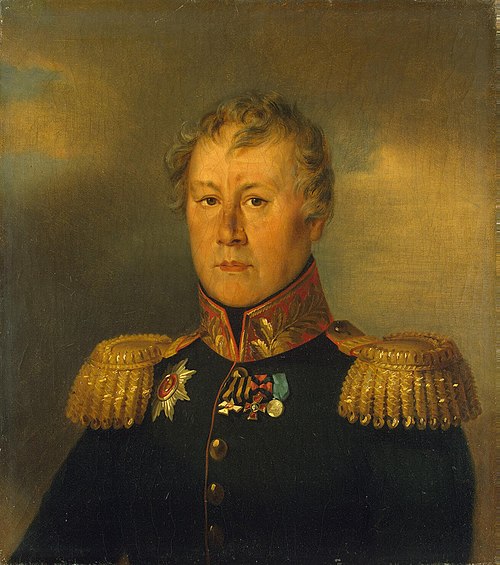 Portrait of Fyodor V. Zvarykin (1765-1826), 1823, George Dawe