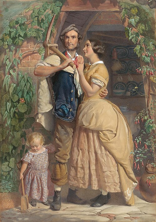 The Sinews of Old England, 1857, George Elgar Hicks