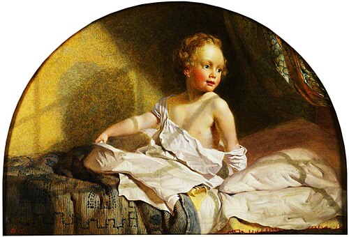 Portrait of Second Son, 1855, George Elgar Hicks