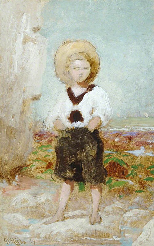 Boy in Sailor's Costume, 1879, George Elgar Hicks
