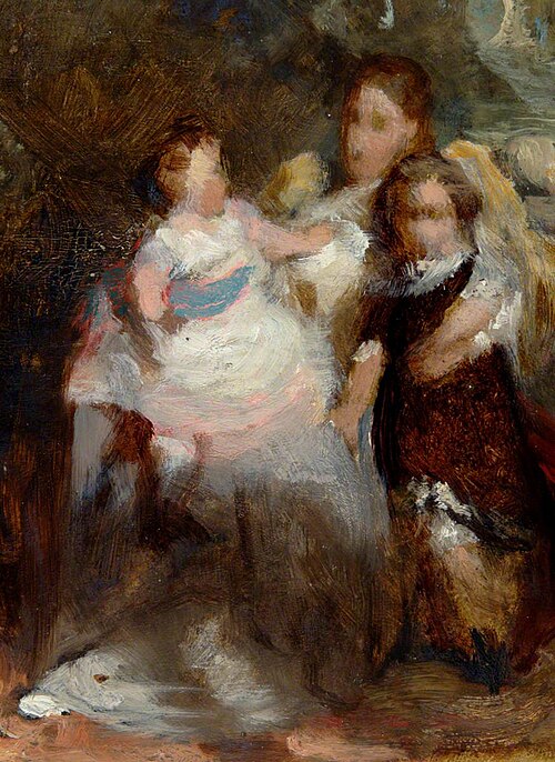 Group with Baby, , George Elgar Hicks