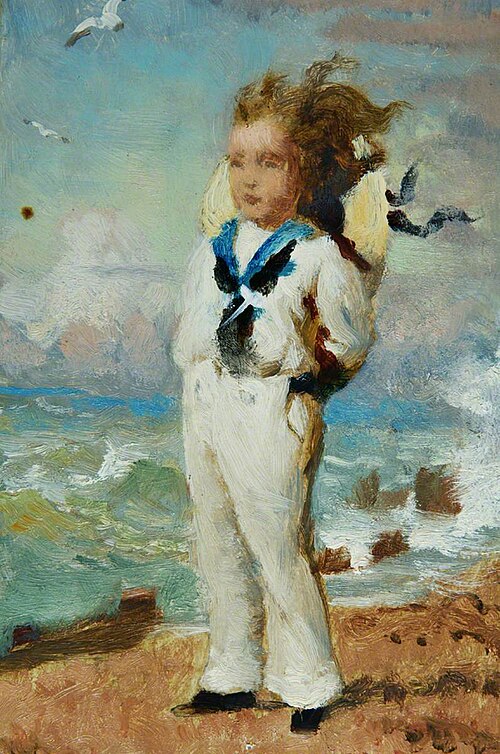 Boy in Sailor's Uniform, , George Elgar Hicks