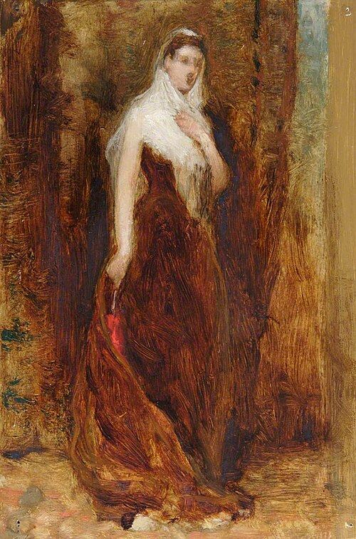 Standing Woman, , George Elgar Hicks