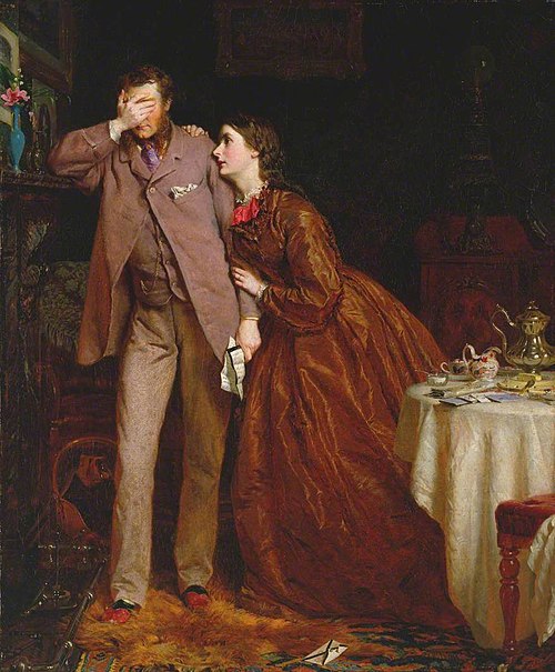 Woman’s Mission: Companion of Manhood, 1863, George Elgar Hicks