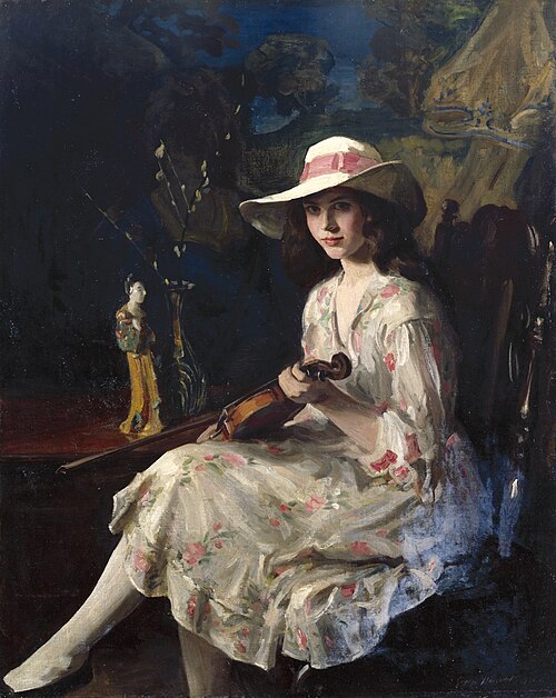 Miss Anne Harcourt, 1921, George Harcourt