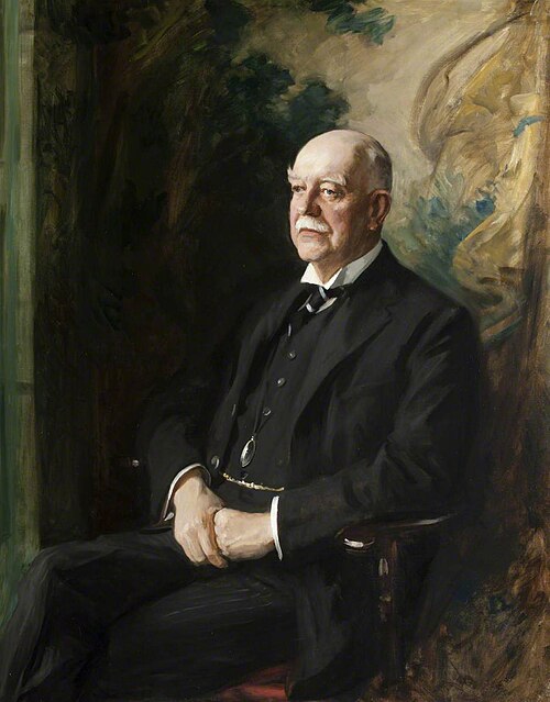 William Henry Armstrong Fitzpatrick Watson-Armstrong, 1st Baron Armstrong of Bamburgh and Cragside (, 1928, George Harcourt