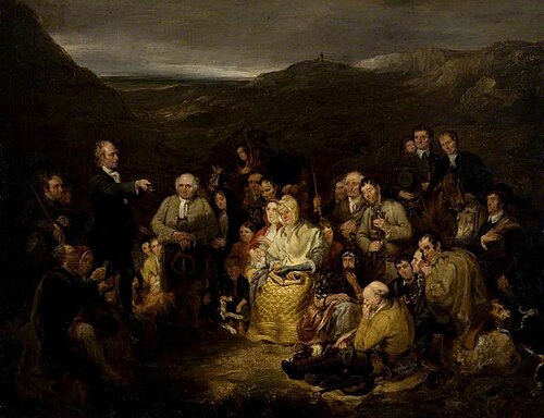 The Covenanters' Preaching, 1830, George Harvey