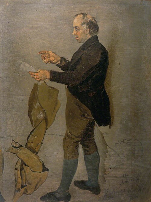 Man Seeking Redress at Court, 1827, George Harvey