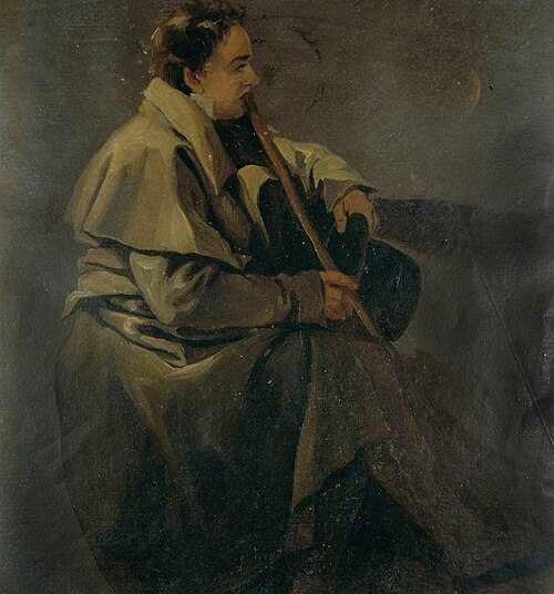 Young Man in a Riding Cloak, 1827, George Harvey
