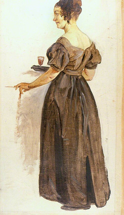 Aunt of the Lost Child, 1828, George Harvey