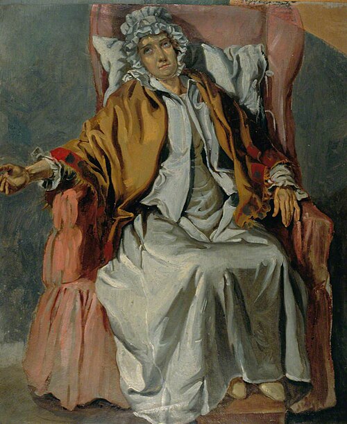 Patient Having Her Pulse Taken, 1828, George Harvey