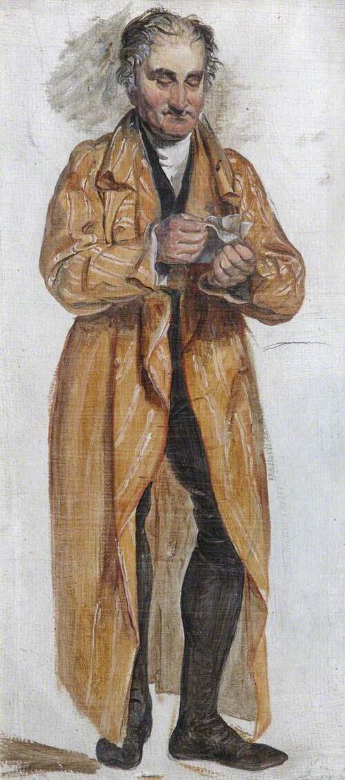 Man Preparing to Reward the Finder of His Lost Child, 1829, George Harvey